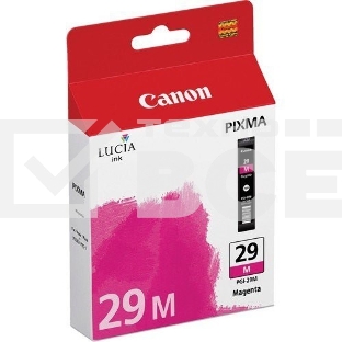 Картридж струйный Canon PGI-29M (4874B0011) пурпурный (281стр.) для Canon Pixma Pro 1