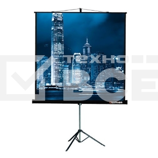 Экран на треноге Lumien 203x203см Master View LMV-100109 1:1 напольный рулонный