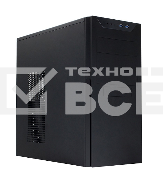 Компьютерный корпус Midi Tower Powerman/InWin BA833BK PM-600ATX-F U3.0*2+A(HD) Mid-ATX [ 6125674]