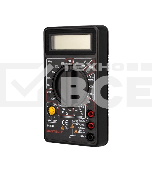 Портативный мультиметр M838 MASTECH