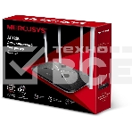 Беспроводный маршрутизатор Mercusys AC12, Dual Band, (867Мбит/с на 5 ГГц + 300Мбит/с на 2,4 ГГц)4 порта 100 Мбит/с, 4 фиксированных антенны, фото 1