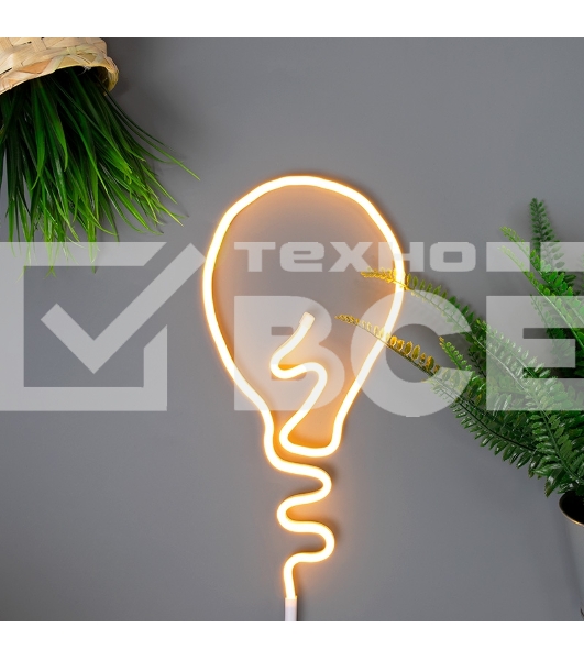 Набор для создания неоновых фигур NEON-NIGHT «Креатив» 90 LED, 0.75 м, желтый