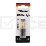 Бита для шуруповерта KRANZ Torx T25х50 мм (2 шт./уп.), фото 1