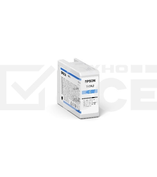Картридж струйный Epson T47A2 (C13T47A200) голубой (50 мл) для SureColor SC-P900
