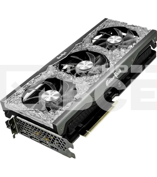 Видеокарта Palit PA-RTX3070 GAMEROCK 8G LHR GDDR6 1500/14000 HDMIx1 DPx3 HDCP