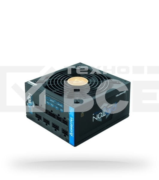 Блок питания Chieftec BDF-750C, 750Вт 80 PLUS Bronze, 140мм, модульный, черный