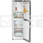 Холодильник Liebherr CNsff 5704-20 001 серебристый двухкамерный 225/123л морозилка снизу, фото8