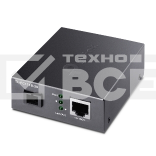 Медиаконвертер TP-Link TL-FC111B-20 WDM  10/100 Мбит/с SMB