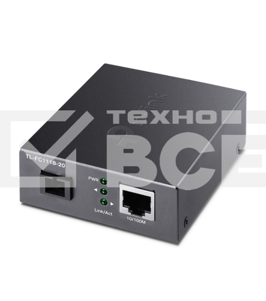 Медиаконвертер TP-Link TL-FC111B-20 WDM  10/100 Мбит/с SMB