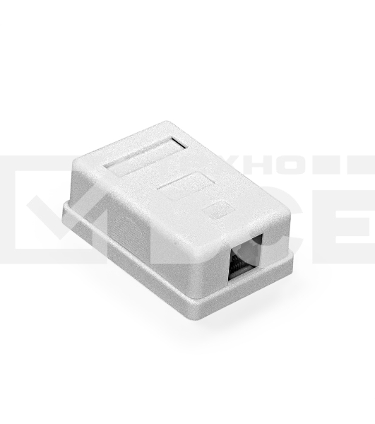 Розетка внешняя ExeGate SM1-RJ45-C6 RJ-45 кат.6 UTP Krone/110