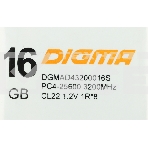 Оперативная память Digma, DDR4, 16GB (1x16GB), 2666MHz, CL19, фото5
