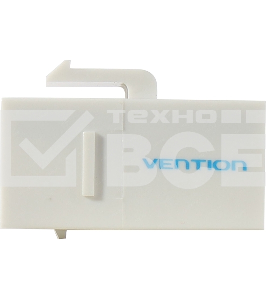 Адаптер-соединитель Vention RJ45 F / RJ45 F 8p8c кат. 6, Белый
