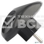 Разветвитель электрический ЭРА SPx-3-B на 3 розетки без заземл. 10А черный, фото3