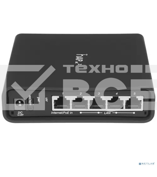 Маршрутизатор 10/100/1000M 5PORT RBD52G-5HACD2HND-TC MIKROTIK