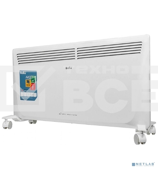 Конвектор Ballu Enzo BEC/EZMR-2000 белый, 2000 Вт, 25 м2, термостат