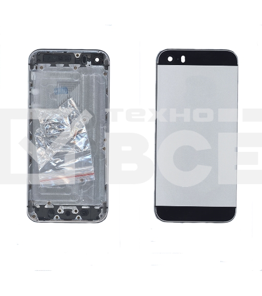 Задняя крышка для iPhone 5S серая