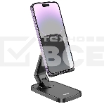 Настольный держатель для телефона Hoco HD8, складной, черный, фото3