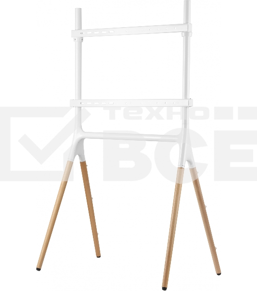Подставка для телевизора Cactus CS-ST1247WTBCH белый/береза 49