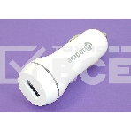 Автомобильное зарядное устройство AMPERIN CCW-1USB USB DC 5V 3.0A/9V 2A/12V 1.5A Белый, фото2