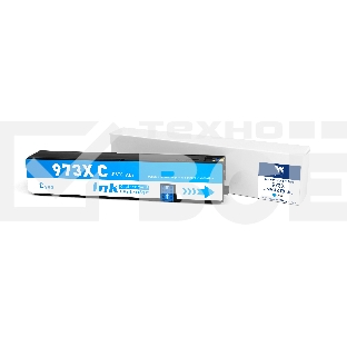 Струйный картридж NVPrint 973X (NV-F6T81AE) голубой для HP PageWide 352dw/377dw/Pro 452d/477/552/577/Managed P55250dw/ P57750dw (7000 стр) совместимый