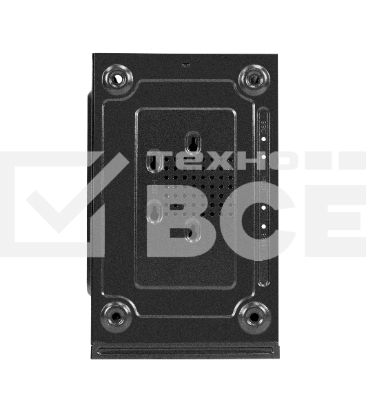 Корпус Minitower ExeGate BAA-403U-AAA400 (mATX, БП AAA400 с вент. 8см, 1*USB+1*USB3.0, HD Audio, черный)
