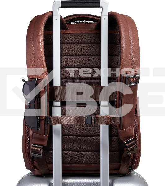 Рюкзак мужской Piquadro Cronus CA6690S134BM/M коричневый кожа