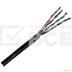 Кабель NEOMAX NM711032-100М-РТ U/UTP cat.5e 4x2x0.46, 25 AWG, Медь, внешний, PE, 100м, черный, фото 1