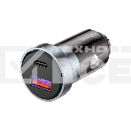 Автомобильное зарядное устройство c двумя портами Rexant (USB-A + USB-C) c LED-подсветкой, 20Вт, фото 1