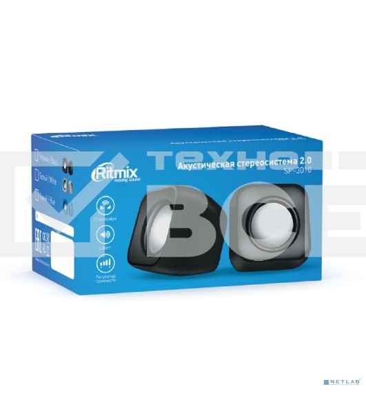 Портативная колонка Ritmix SP-3010 черный