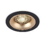 Светильник встраиваемый Ambrella light TN102725 BK/GD черный/золото GU5.3 92*92*23, фото9