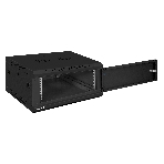 Шкаф телекоммуникационный 19' настенный 4U ExeGate EC-WM-4U.600.M.BLACK (19”, 4U, 600x600x280mm (ШхГхВ), передняя дверь металл, съемные боковые панели, пыле- и влагозащита IP23, черный RAL 9004), фото13