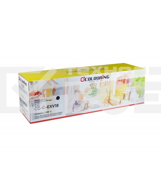 Картридж лазерный Colouring CG-C-EXV18 черный (8400 копий) для принтеров Canon IR1020