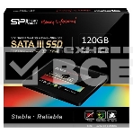 Накопитель SSD Silicon Power Slim S55, 120GB, SATA III, 2.5