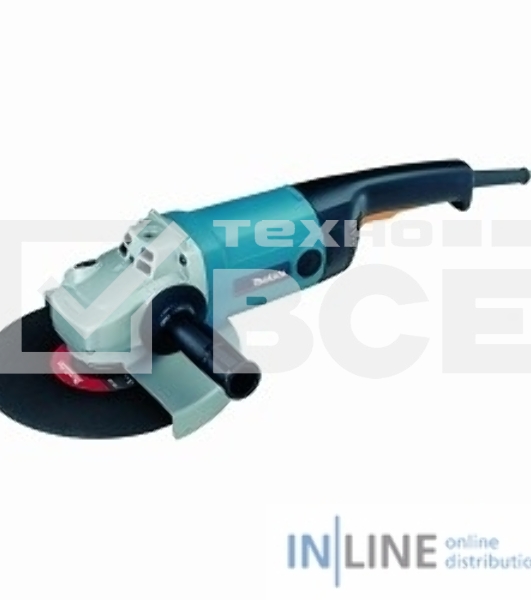 Углошлифовальная машина Makita 9069 2000Вт 6600об/мин рез.шпин.:M14 d=230мм