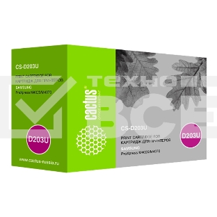 Картридж лазерный Cactus CS-D203U черный (15000 стр.) для Samsung ProXpress M4020/M4070
