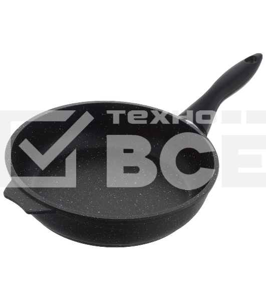 Сковорода 22 см АП Гранит black 22802