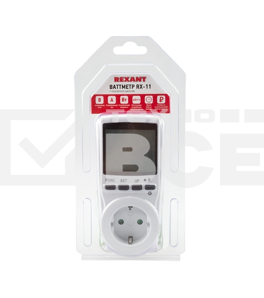 Ваттметр с подсветкой RX-11