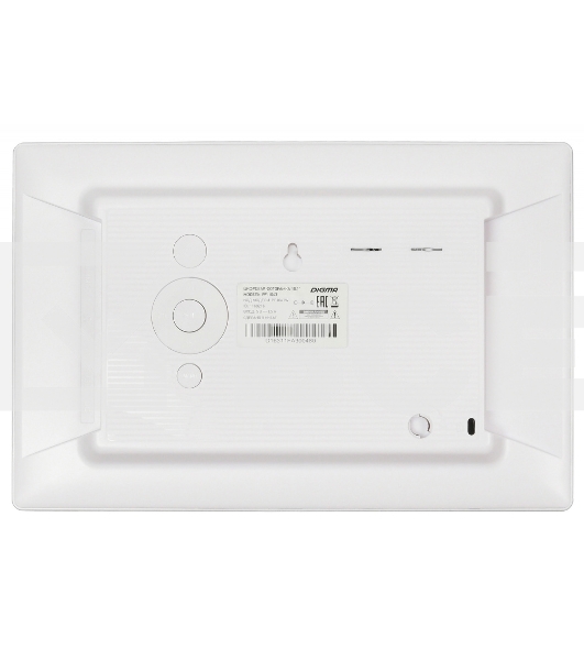 Фоторамка Digma 10.1' PF-1043 IPS 1280x800 белый пластик ПДУ Видео