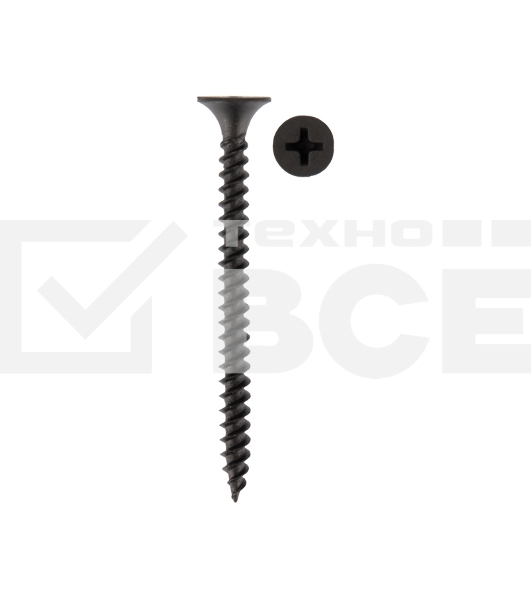 Саморез гипсокартон-металл KRANZ 3.5х45, пакет (50 шт./уп.)
