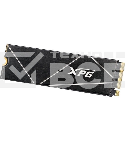 Накопитель SSD ADATA XPG GAMMIX BLADE S70, 2Tb, PCIe 4.0 x4, M.2 2280, NVMe, R/W 7400/6400