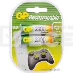 Аккумулятор GP Rechargeable NiMH 230AAHC 2300mAh AA (2 шт. в уп-ке), фото2