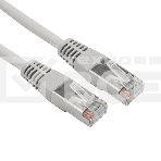  Патч-корд F/UTP, CAT 5e, RJ45-RJ45, 26AWG, ZH нг(А)-HF, серый, 3м  REXANT, фото 1