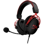 Гарнитура HyperX Cloud Alpha чёрный-красный, проводная, 2 x 3.5 мм, съёмный микрофон с шумоподавлением, регулятор громкости на кабеле, фото12