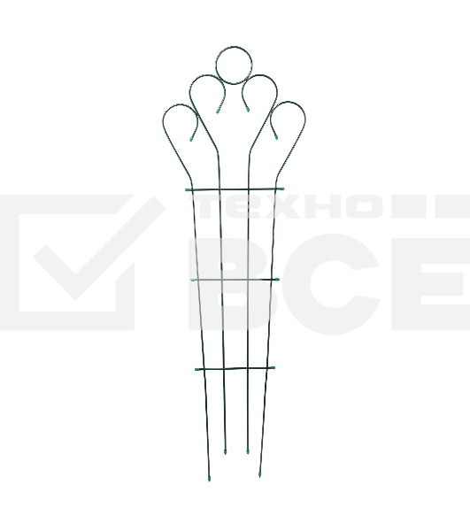 Шпалера, комбинированная, 3 ступени, 0,1/0,65х2 м Palisad