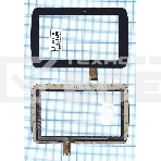 Сенсорное стекло (тачскрин) RP-254A-7.0-FPC-01, черное, фото3