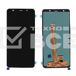 Дисплей для Samsung Galaxy A7 SM-A750F (2018) (OLED Full Size) черный, фото2