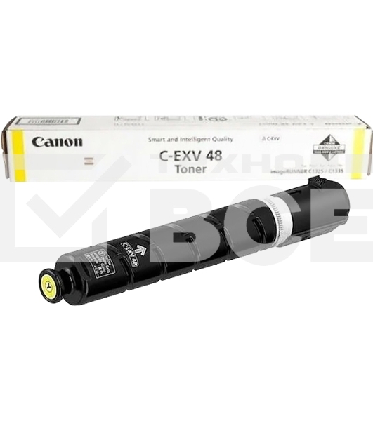 Картридж лазерный Canon C-EXV48Y желтый (туба) для копира iR C1325iF/1335iF 11500 стр