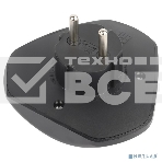 Разветвитель электрический ЭРА SPx-3-B на 3 розетки без заземл. 10А черный, фото 1