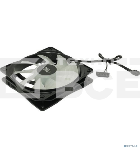 Вентилятор для корпуса DEEPCOOL RF120B черный, 120 мм, 1300 об/мин, 21.9 дБ, 3 pin