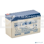 АКБ свинцово-кислотная SKAT SB 1209S тип AGM 12V 9Ач I зар. 2,6 А (ножевые клеммы) (8970), фото5